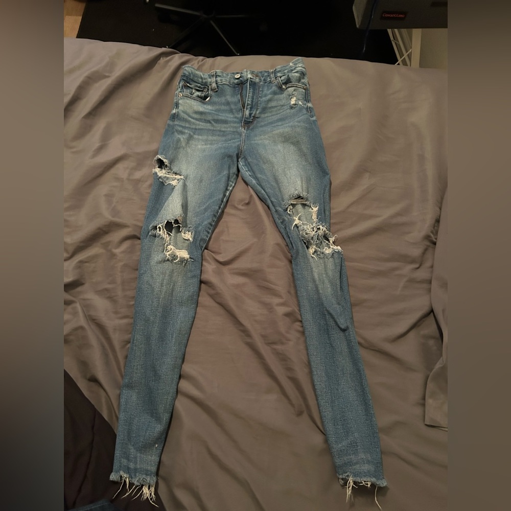 American Eagle blue jeans, Size 5